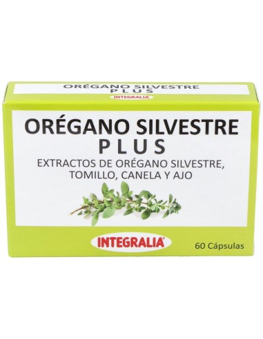 Oregano Silvestre Plus 60Cap. de Integralia