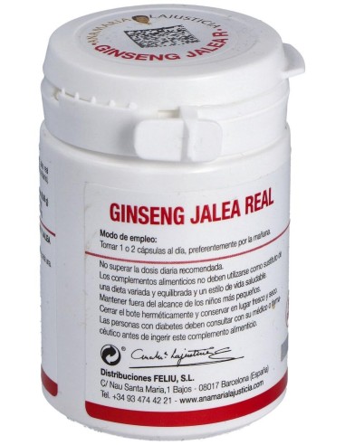 Jalea Real Con Ginseng 60Cap. de Ana Maria Lajusticia