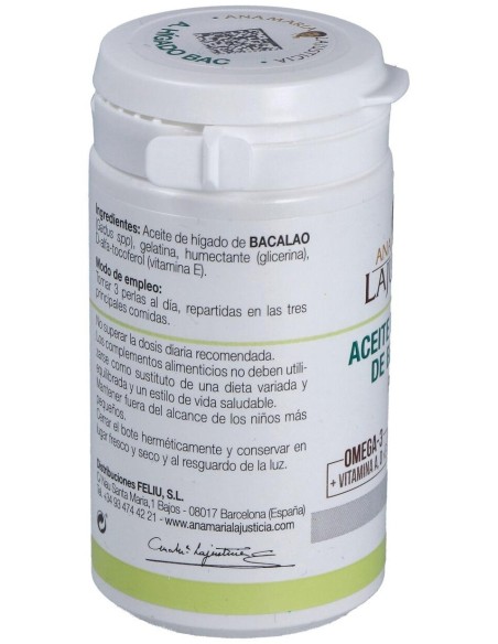 Higado Bacalao 90Perlas de Ana Maria Lajusticia