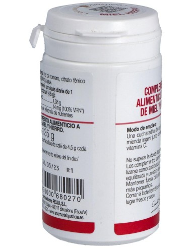 Hierro Con Miel 135Gr. de Ana Maria Lajusticia