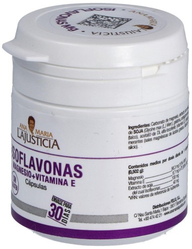 Isoflavonas (Con Magnesio Y Vit.E) 30Cap. de Ana Maria Lajusticia