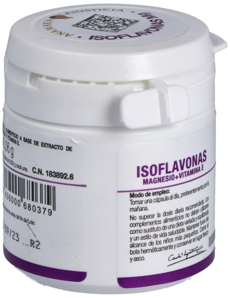 Isoflavonas (Con Magnesio Y Vit.E) 30Cap. de Ana Maria Lajusticia
