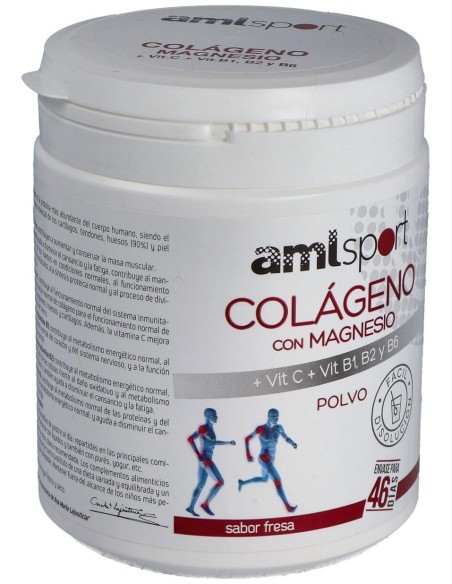 Colageno Con Magnesio+Vit. C+B1+B2+B6 Fresa 350Gr. de Ana Maria Lajusticia