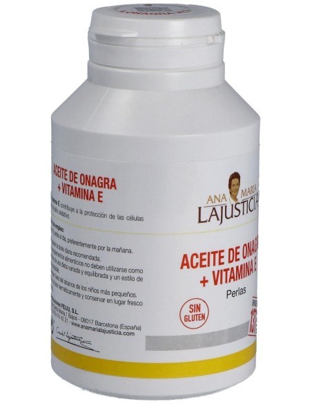 Aceite De Onagra + Vit. E 275Perlas de Ana Maria Lajusticia
