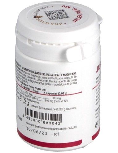 Jalea Real Con Magnesio 60Cap. de Ana Maria Lajusticia