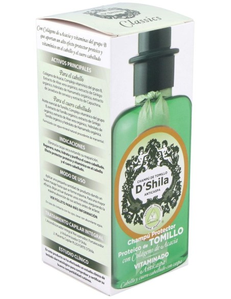 Champu Tomillo Caspa 300Ml. de Dshila