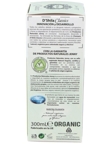 Champu Eucalipto Caida 300Ml. de Dshila