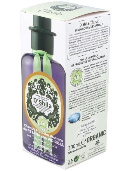 Champu Retama Y Vid Roja Blancos 300Ml. de Dshila