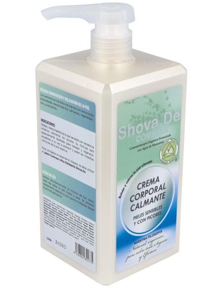 Crema Corporal Calmante Para Pieles Sensibles 1L. de Shovade
