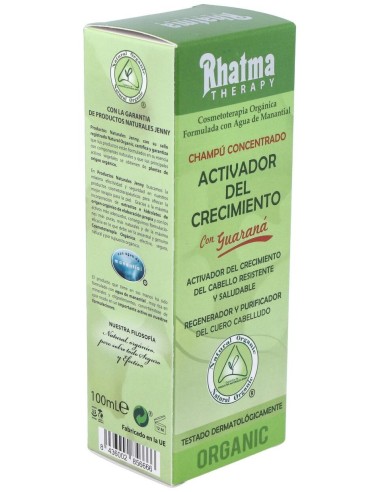 Champu Activador Del Crecimiento Guarana 100Ml. de Rhatma