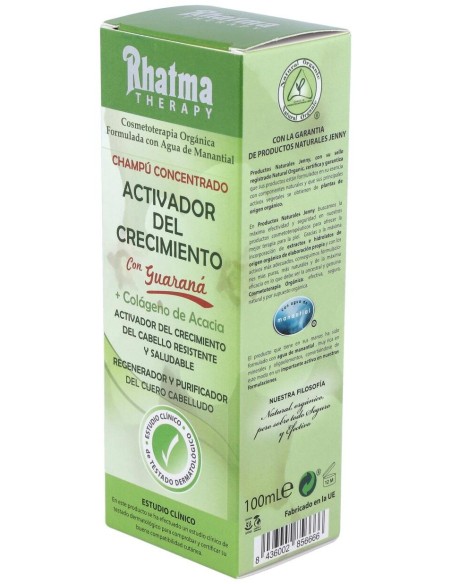 Champu Activador Del Crecimiento Guarana 100Ml. de Rhatma