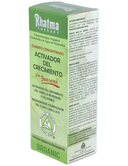 Champu Activador Del Crecimiento Guarana 100Ml. de Rhatma