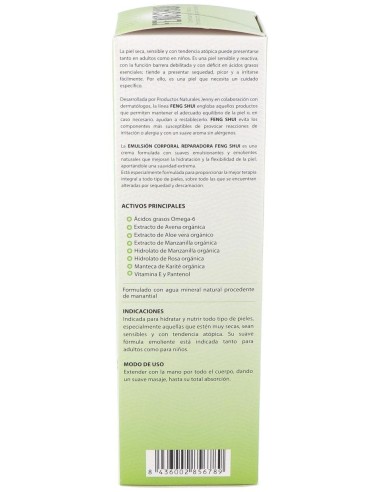 Feng Shui Emulsion Corporal Reparadora 400Ml. de Feng Shui