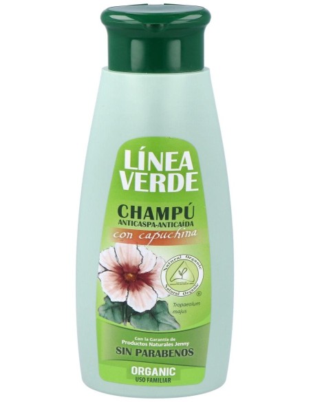 Champu Anticaspa-Anticaida Capuchina 400Ml. de Linea Verde