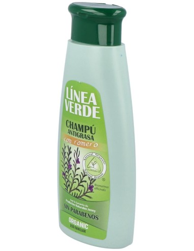 Champu Antigrasa Con Romero 400Ml. de Linea Verde