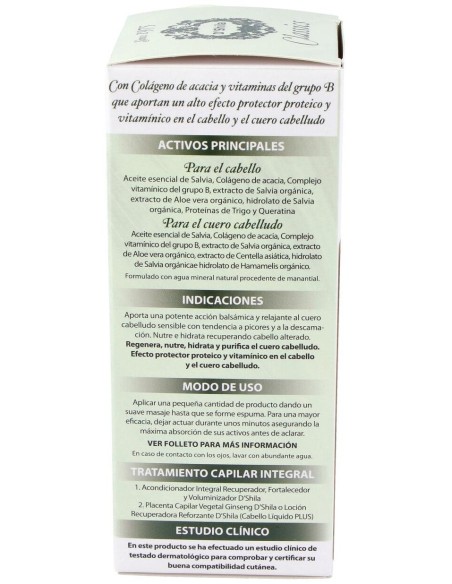 Champu Salvia Relajante 300Ml. de Dshila