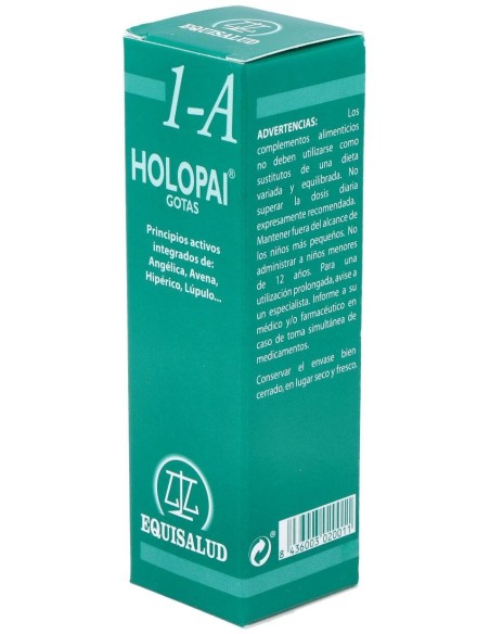 Pai-1A Holopai (Equilibrante Nervioso) 31Ml. de Equisalud