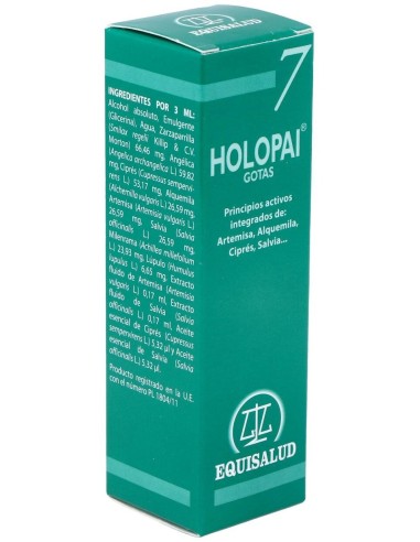 Pai-7 Holopai (Regulador:Hipofisis-Ovarios) 31Ml. de Equisalud