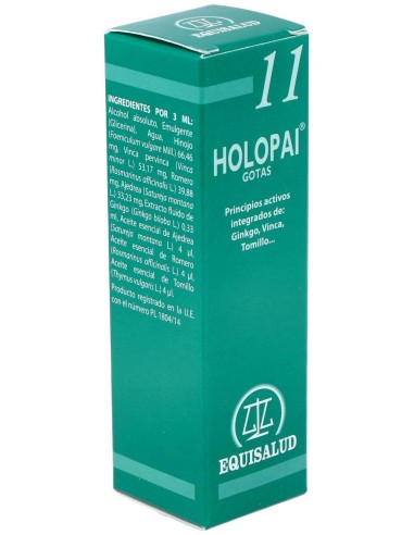 Pai-11 Holopai (Circulacion Cerebral) 31Ml. de Equisalud