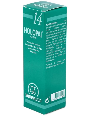 Pai-14 Holopai (Regulador Ac.Urico) 31Ml. de Equisalud