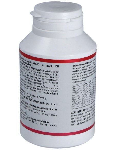Holomega Magnesio 180Cap. de Equisalud
