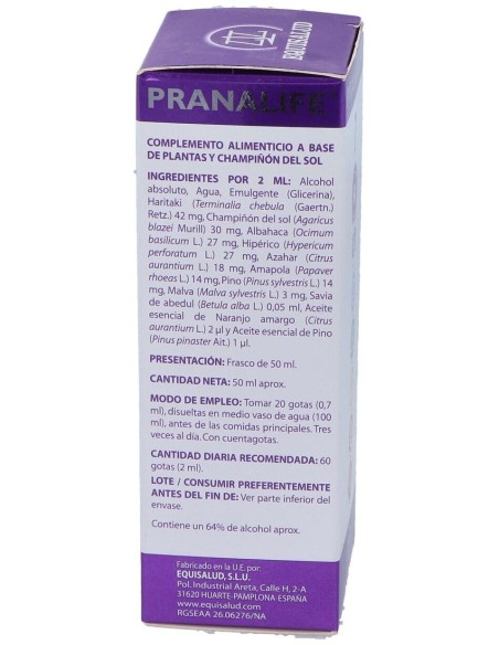 Pranalife 7 50Ml. de Equisalud