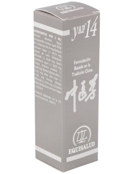 Yap-14 Dep.Riñon-Pulmon-Higado 31Ml. de Equisalud