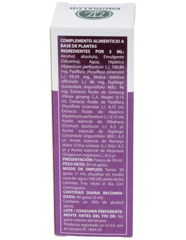 Vibroextract Sistema Nervioso 50Ml. de Equisalud