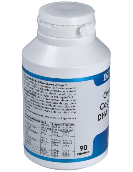 Cognivision Omega 3 Dha 1000Mg. 90Perlas de Equisalud