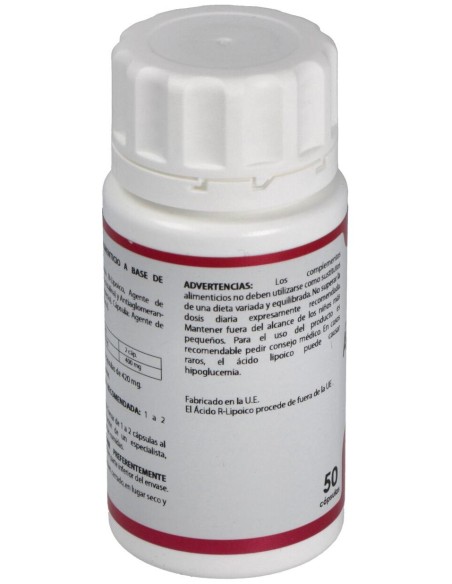 Holomega Acido R-Lipoico 50Cap. de Equisalud