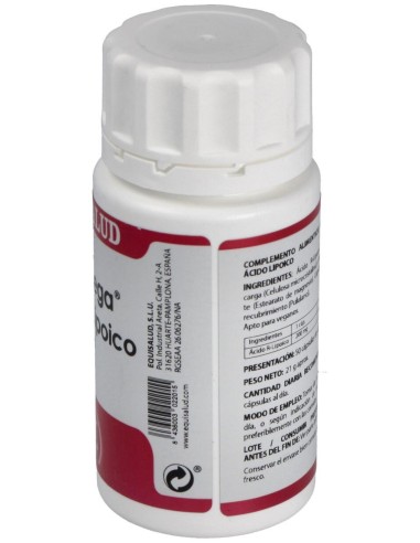 Holomega Acido R-Lipoico 50Cap. de Equisalud