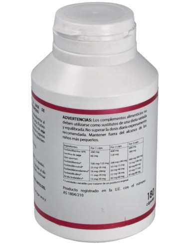 Holomega Fosfatidilserina 180Cap. de Equisalud