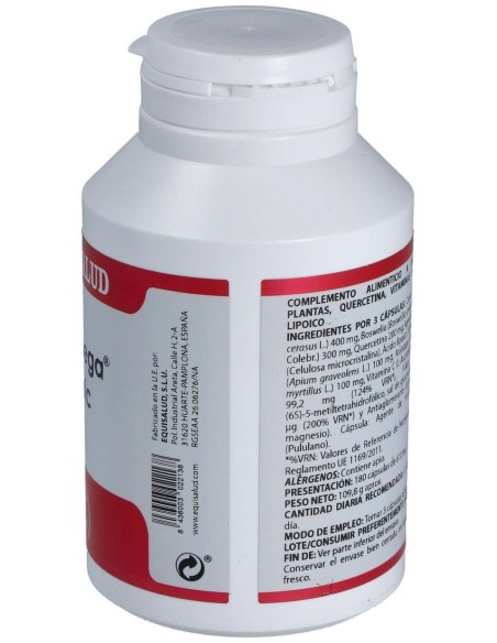 Holomega Acuric (Acido Urico) 180Cap. de Equisalud