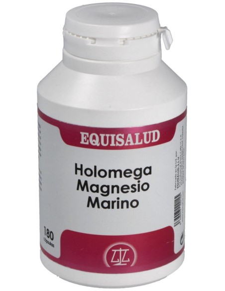 Holomega Magnesio Marino 180Cap. de Equisalud