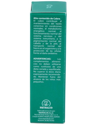 Oligogluco-Cu Cobre 30Ml. de Equisalud