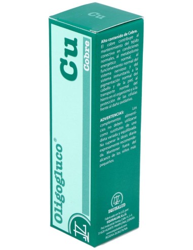 Oligogluco-Cu Cobre 30Ml. de Equisalud