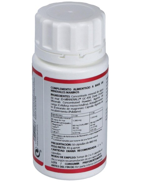 Holomega Agua De Mar Ultraconcentrada 50Cap. de Equisalud