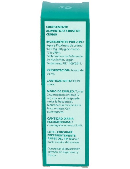 Oligogluco-Cr Cromo 30Ml. de Equisalud