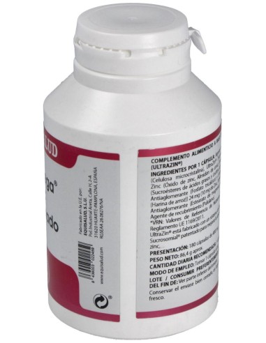 Holomega Zinc Liposomado 180Cap. de Equisalud