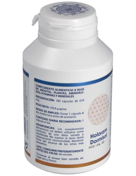Holoram Dormisol 180Cap. de Equisalud