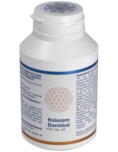 Holoram Dormisol 180Cap. de Equisalud