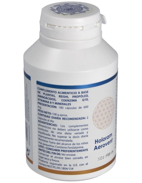 Holoram Aerovent 180Cap. de Equisalud