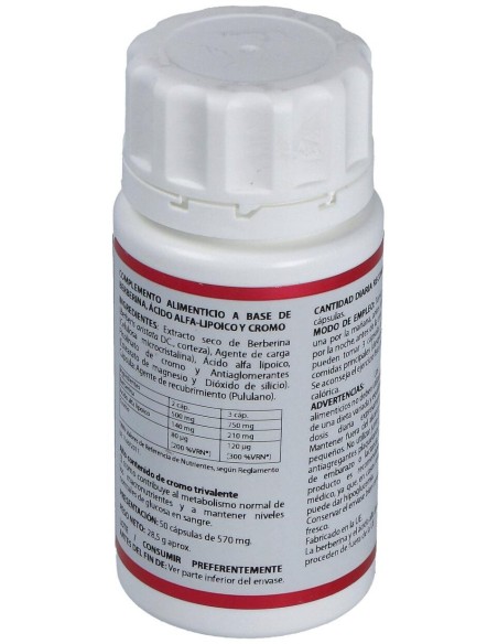 Holomega Berberina Con Acido Lipoico 50Cap. de Equisalud
