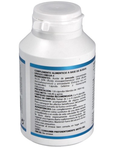 Omega Forte Epa350-Dha250 1000Mg. 120Cap. de Equisalud