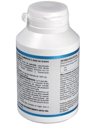 Omega Forte Epa350-Dha250 1000Mg. 120Cap. de Equisalud