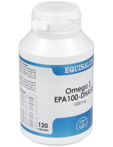 Omega 3 Dha Alto Contenido Epa100-Dha500 120Cap. de Equisalud