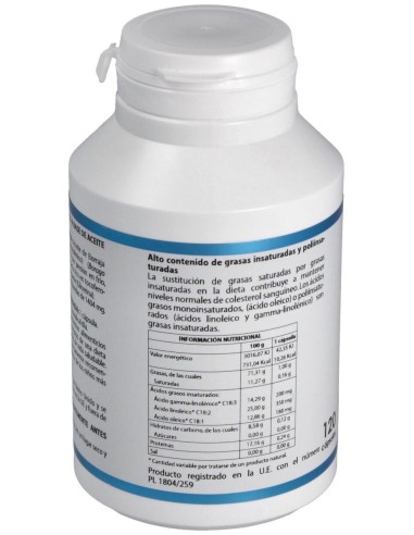 Aceite Borraja 1000Mg. 120Cap. de Equisalud