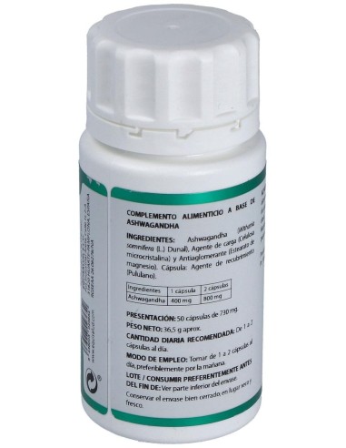 Holofit Ayurveda Ashwagandha 50Cap. de Equisalud