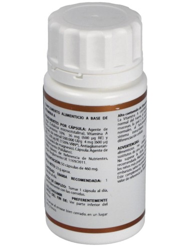 Holovit Vit. A 4000Ui 50Cap. de Equisalud