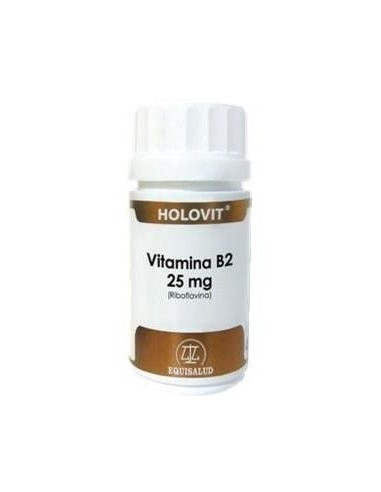 Holovit Vit. B2 25Mg. 50Cap. de Equisalud
